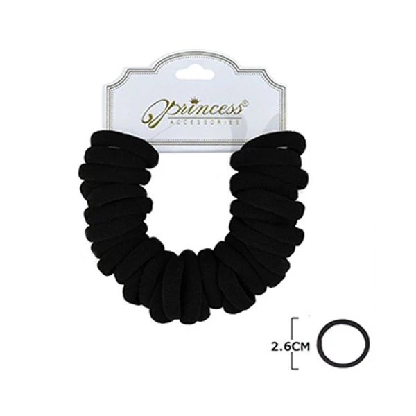 30 PC Hair Band Black Color 